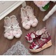 Sheep Puff Strawberry Love Shoes(Limited Pre-Order/4 Colours/Full Payment Without Shipping)